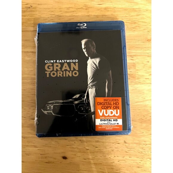 Gran Torino 2008 Blu-Ray Drama Crime Thriller Clint Eastwood Movie New Sealed - Picture 1 of 3
